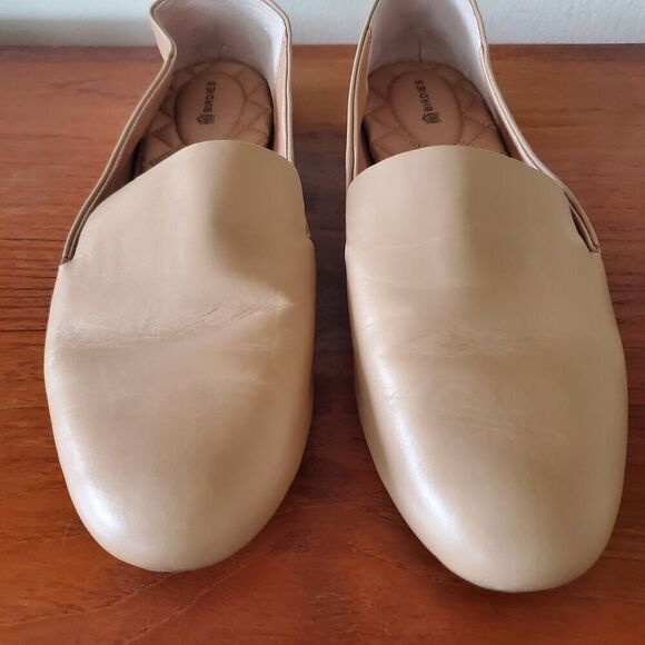 Birdies The Starling Taupe Tan Leather Loafer Flat Womens 10.5 EU 41.5 - Picture 8 of 8